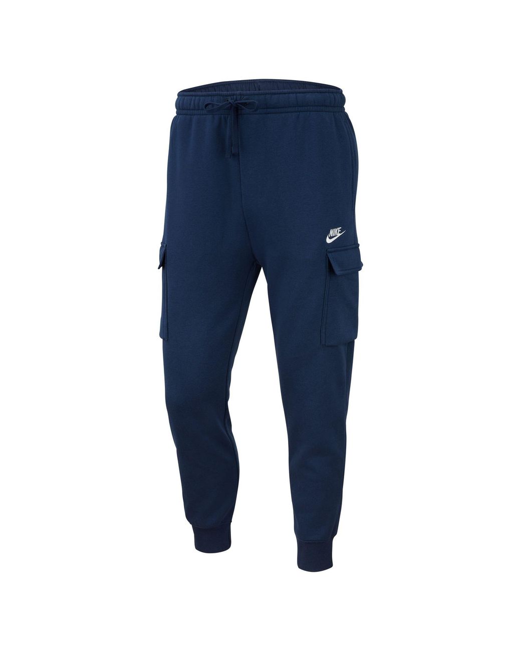 Nike Blue Sportswear Club Fleece Cargo Pants for men