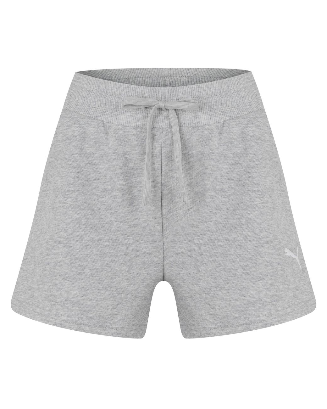 PUMA Gray Fleece Jogger Shorts