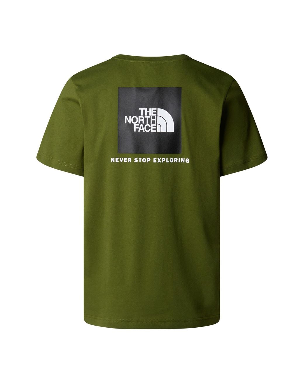The North Face Green Never Stop Exploring Regular Fit T-Shirt for men