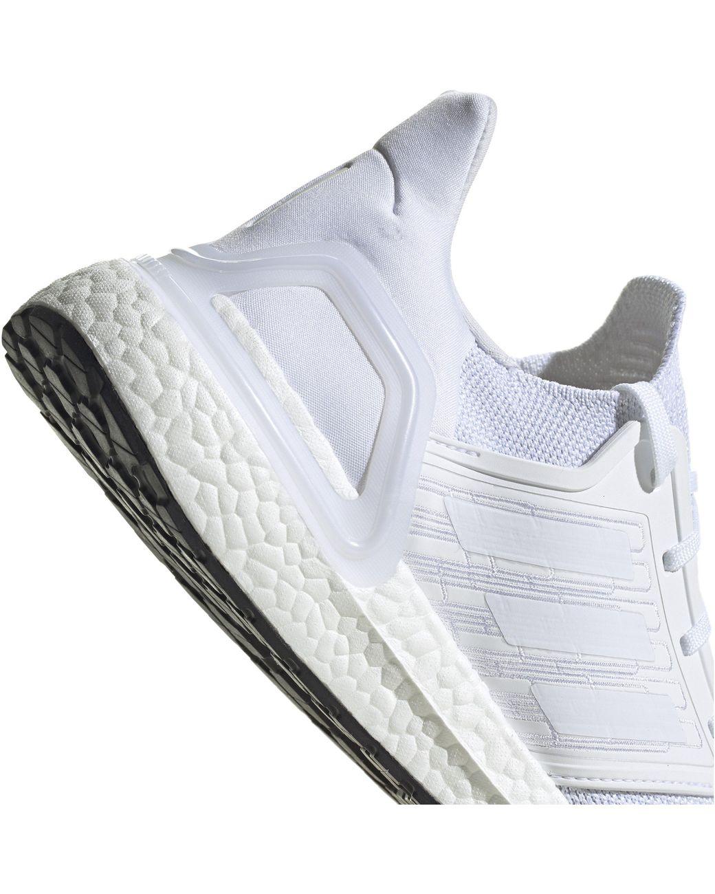 Adidas White Ultraboost Running Shoes for men