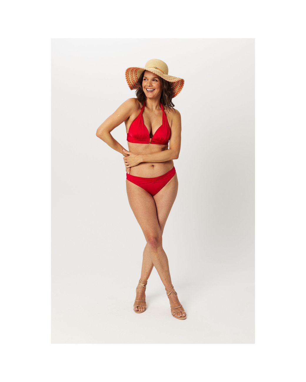 Biba Red Icon Venetian Bikini Briefs