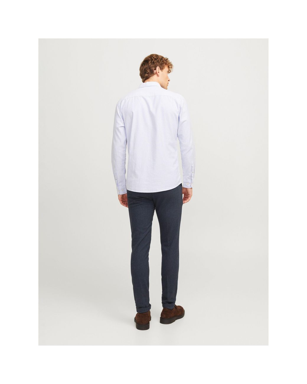 Jack & Jones Blue Henry Chinos for men