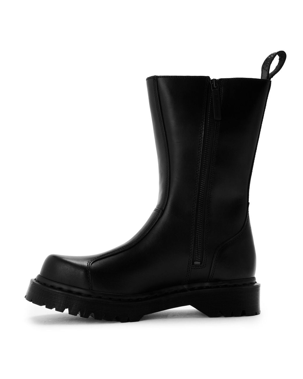 Dr. Martens Black Rejena Leather High Boots