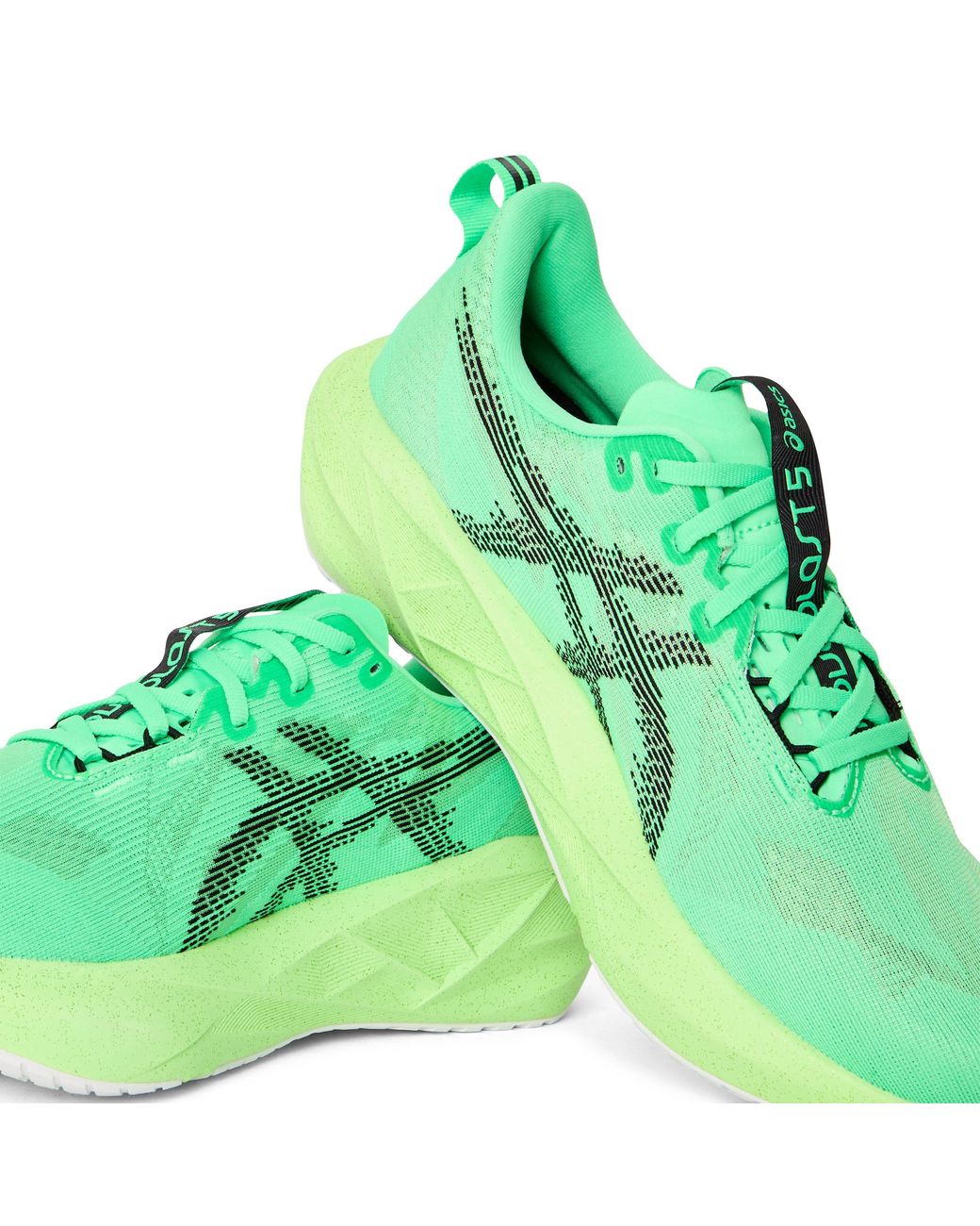 Asics Green Novablast 5 Running Shoes for men