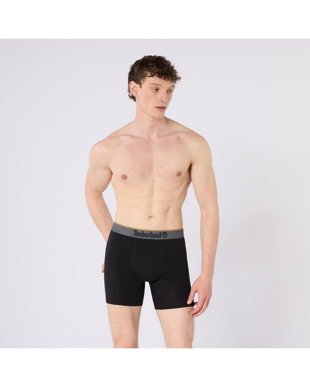 Timberland Black 3 Pack Trunks for men