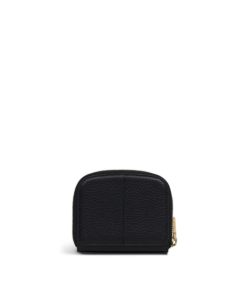 Radley Black Dukes Place Croc-Embossed Leather Zip Around Purse