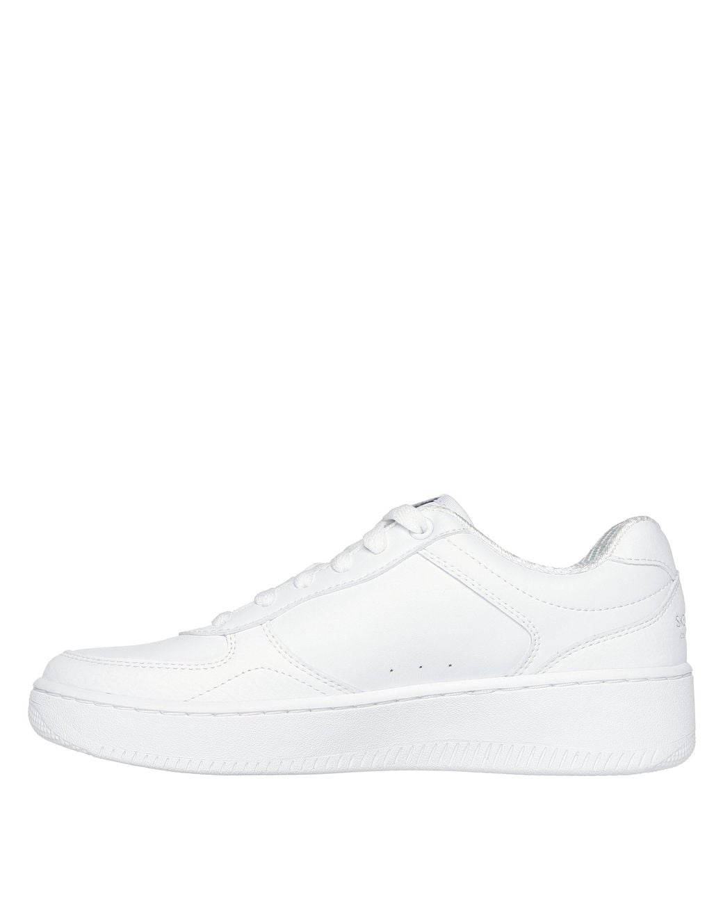 Skechers White Court Low-Top Trainers