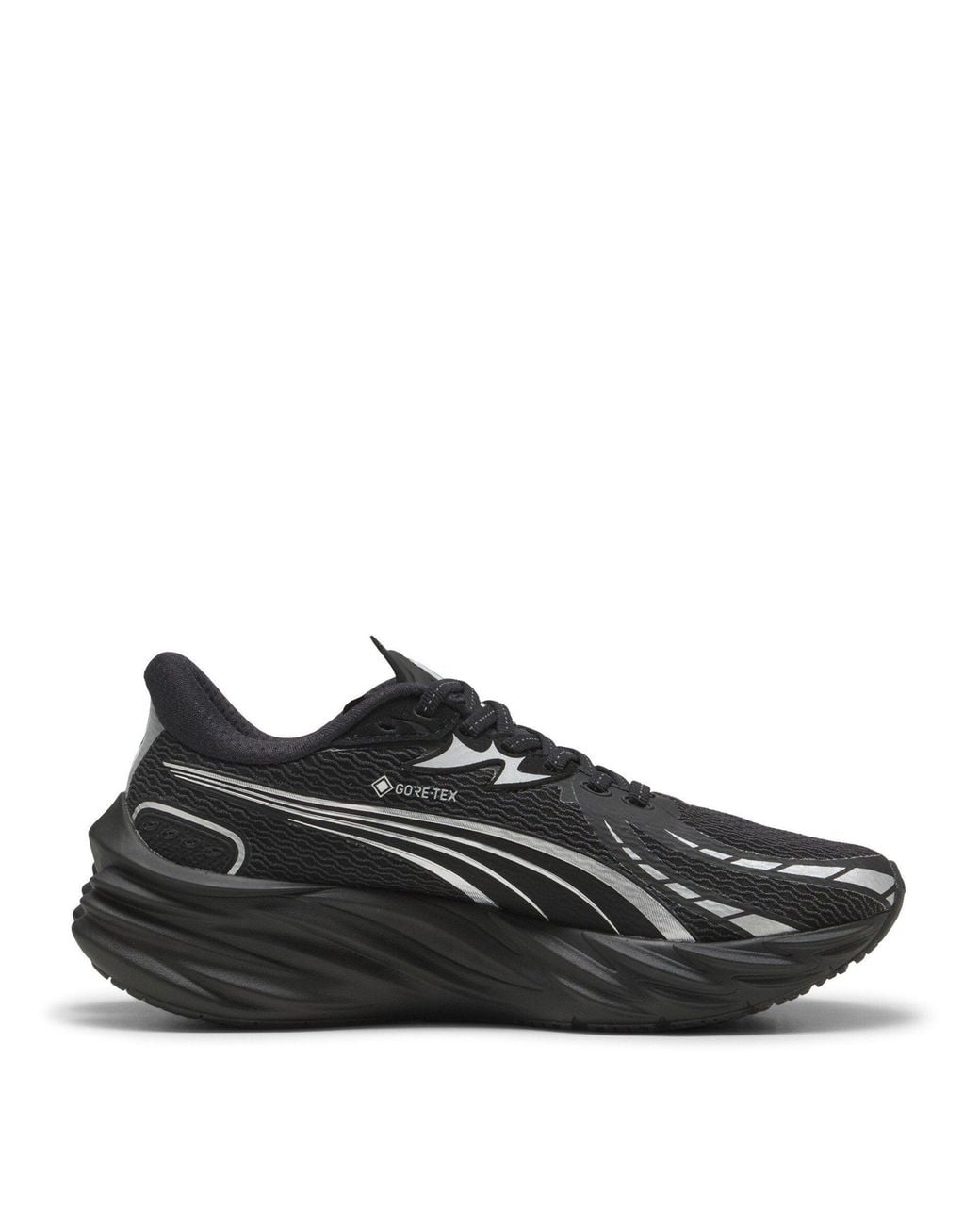 PUMA Black Velocity Nitro 4 Gore-Tex Waterproof Road Running Shoes