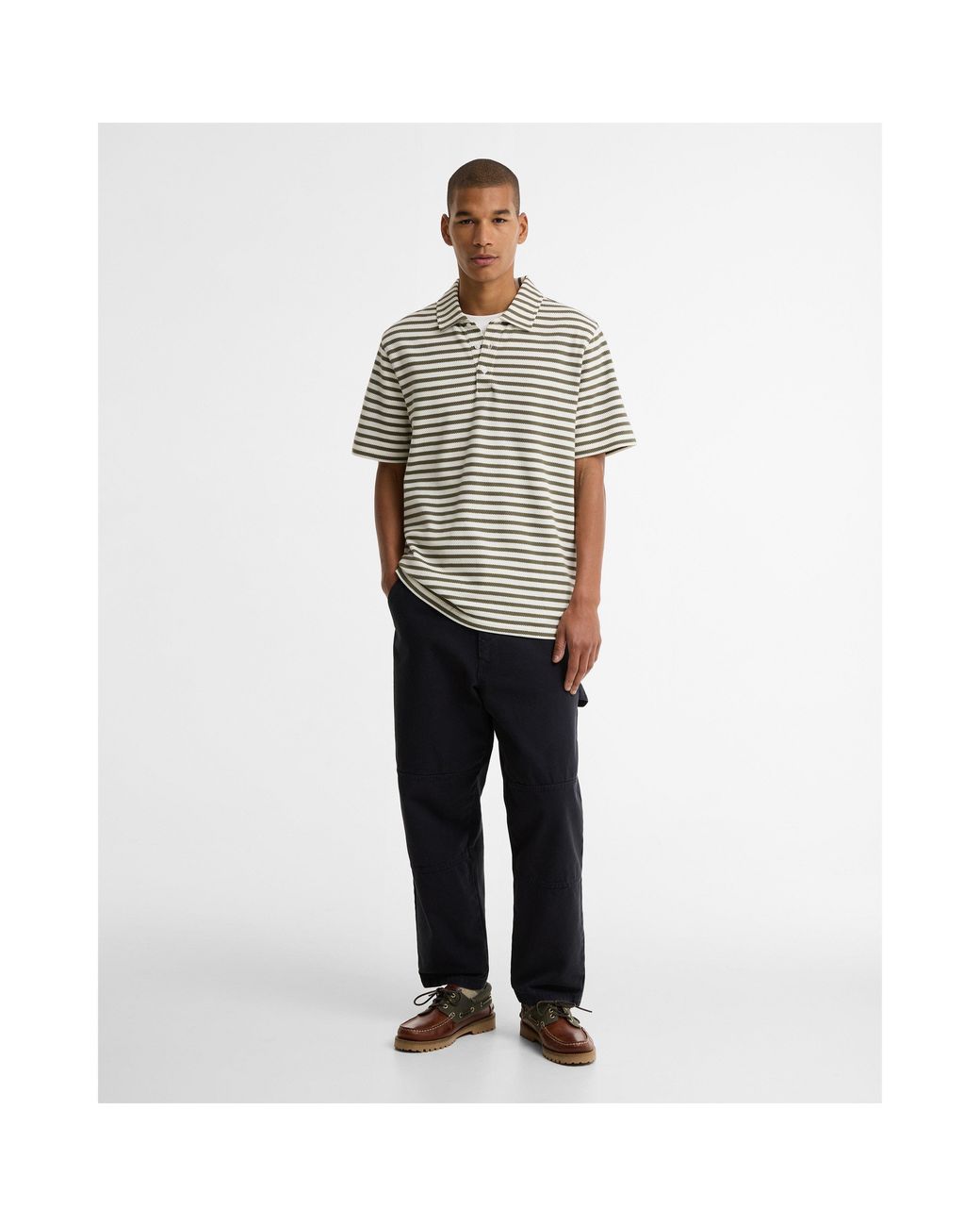 Barbour Natural Short Sleeve Polo Shirt for men