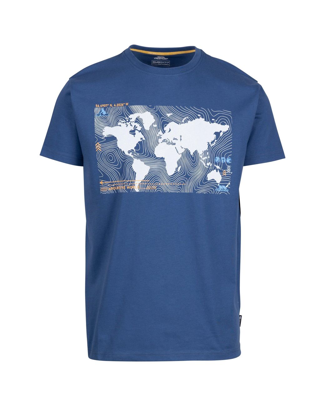 Trespass Blue Chera T-Shirt for men
