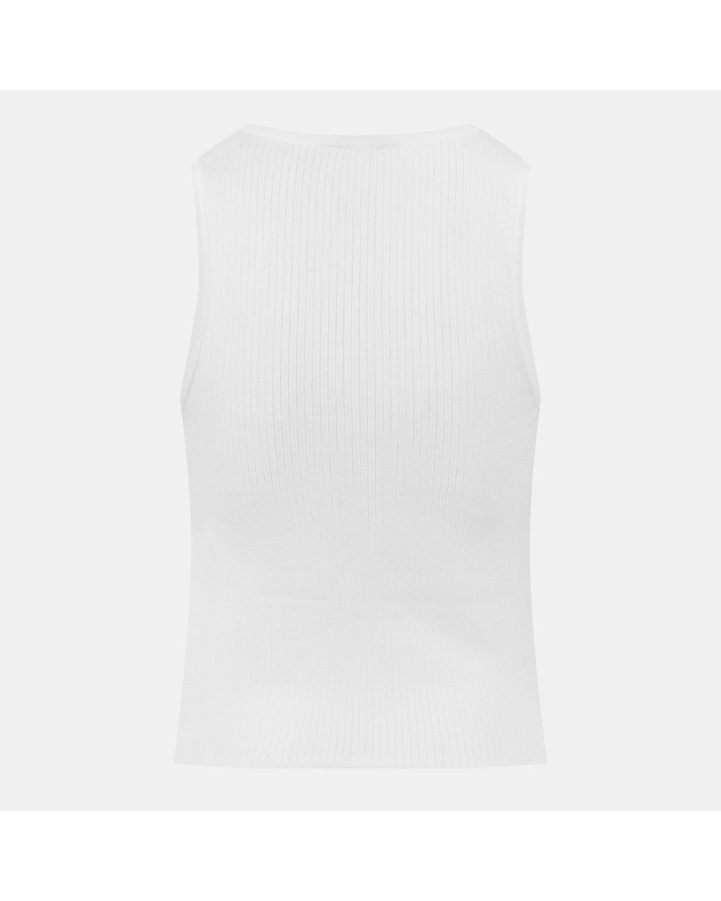 Jack Wills White Embroidered Knitted Sweater Vest