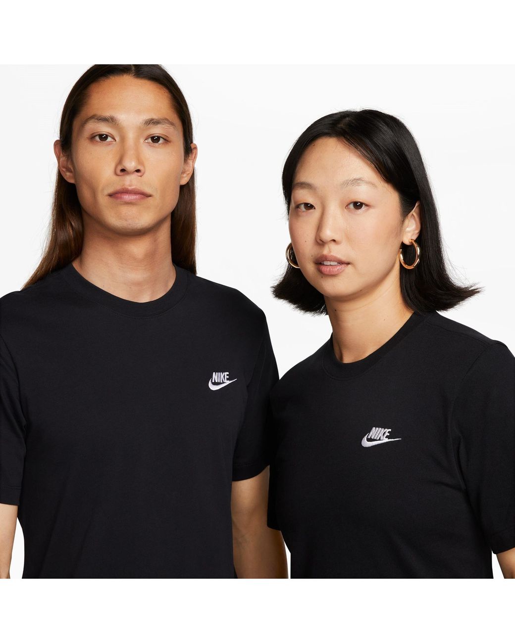 Nike Black Sportswear Club T-Shirt for men
