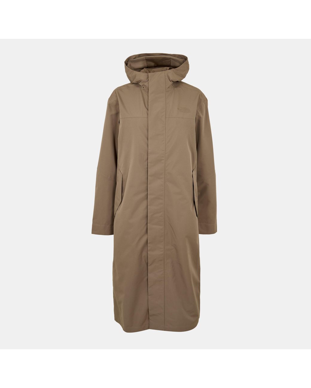 The North Face Brown Nukabira Rain Shell Parka