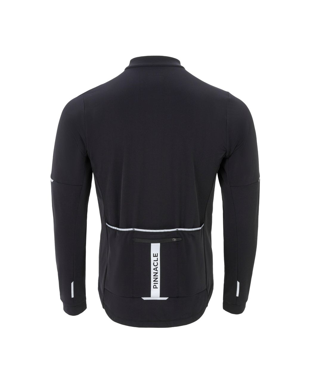 Pinnacle Blue Thermal Long Sleeve Cycling Jersey for men