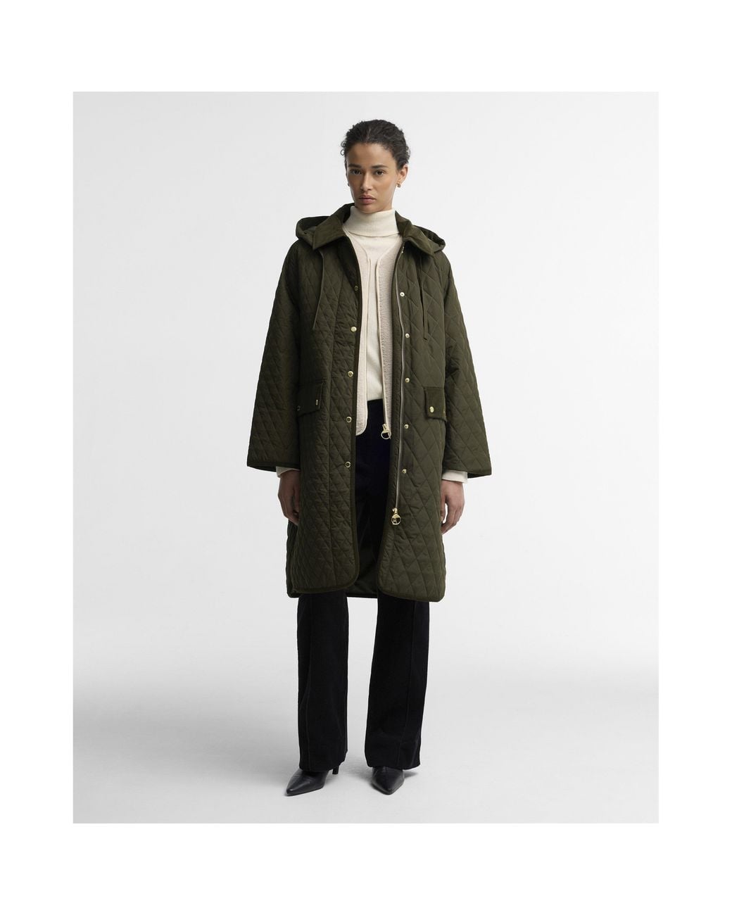 Barbour Green B.Li Ravensden Qlt Ld64