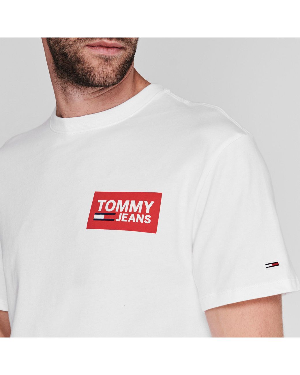 Replay White Hawaiian Pocket T-Shirt for men