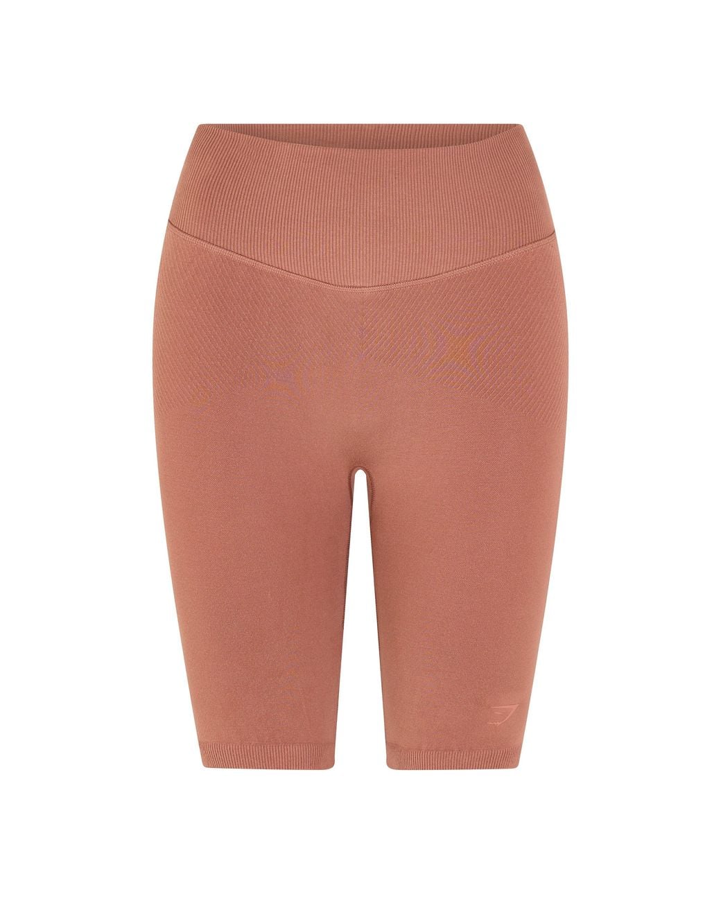 GYMSHARK Brown Rest Day Seamless Performance Shorts