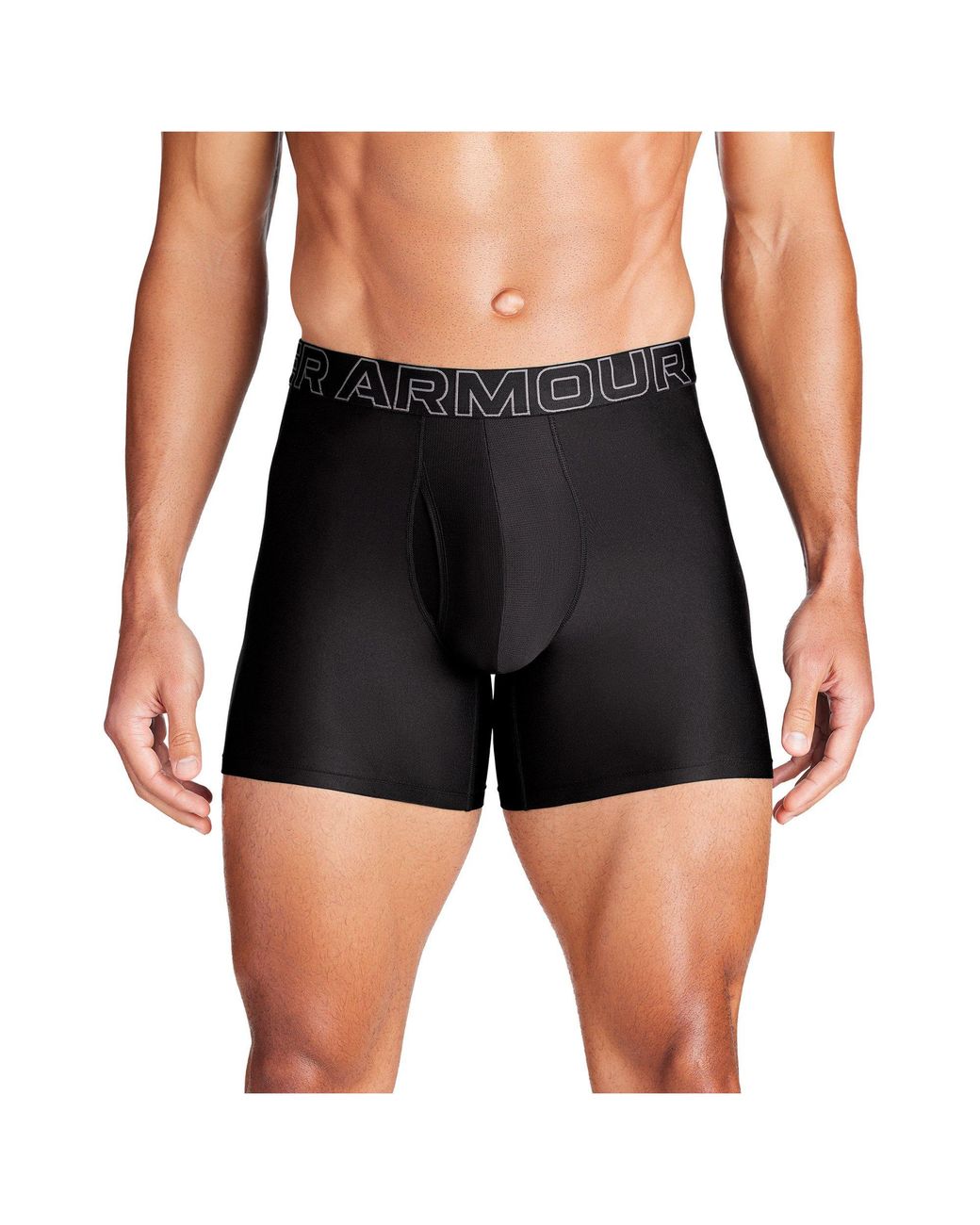 Under Armour Black Performance Tech Boxers for men