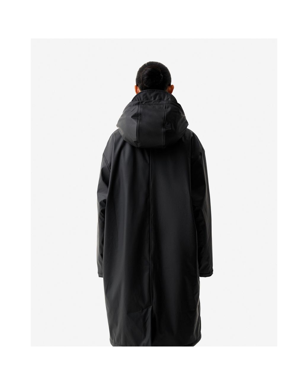 Hunter Black Cocoon Rbe Rain Anorak