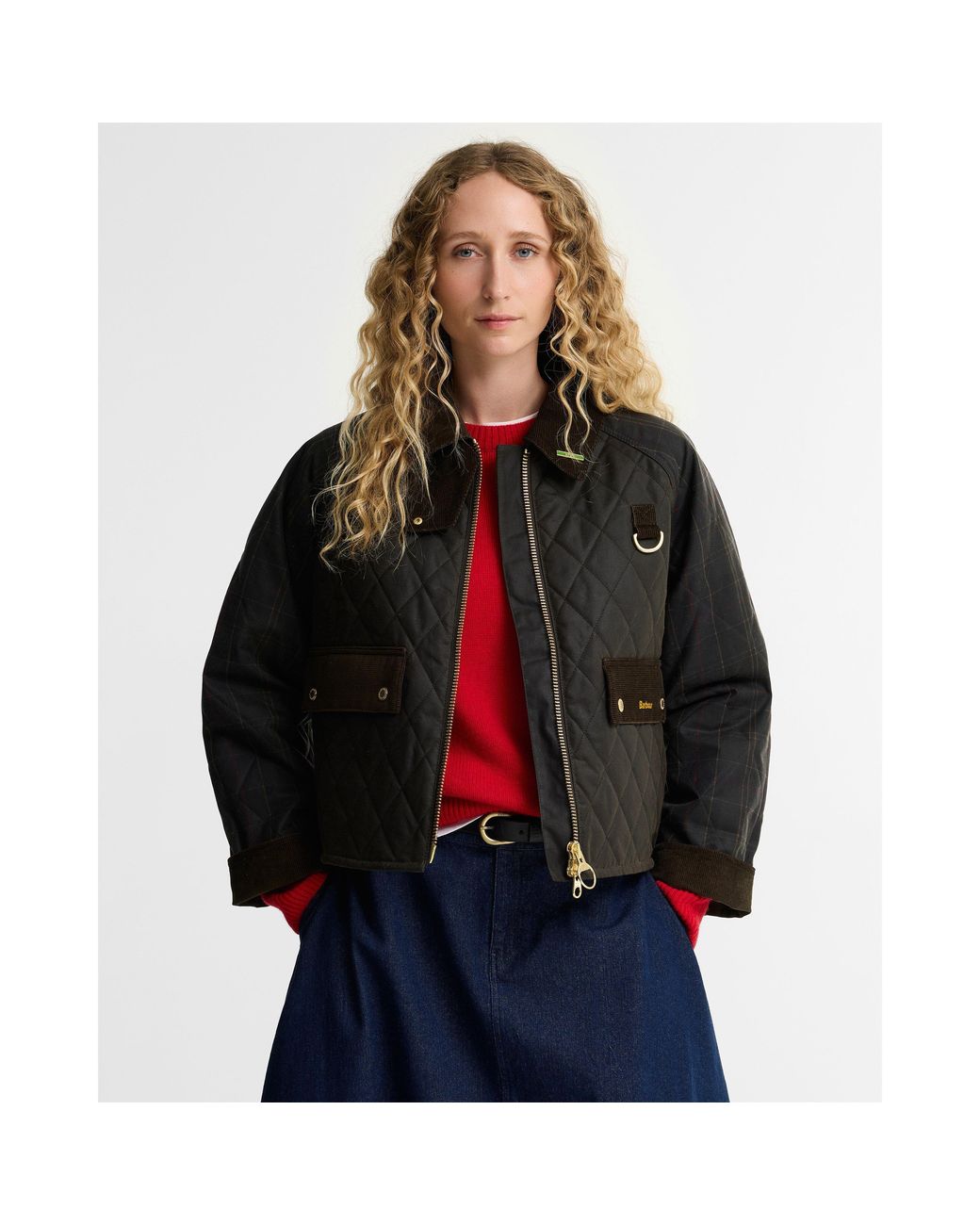 Barbour Black Spey Icons Cotton Wax Jacket