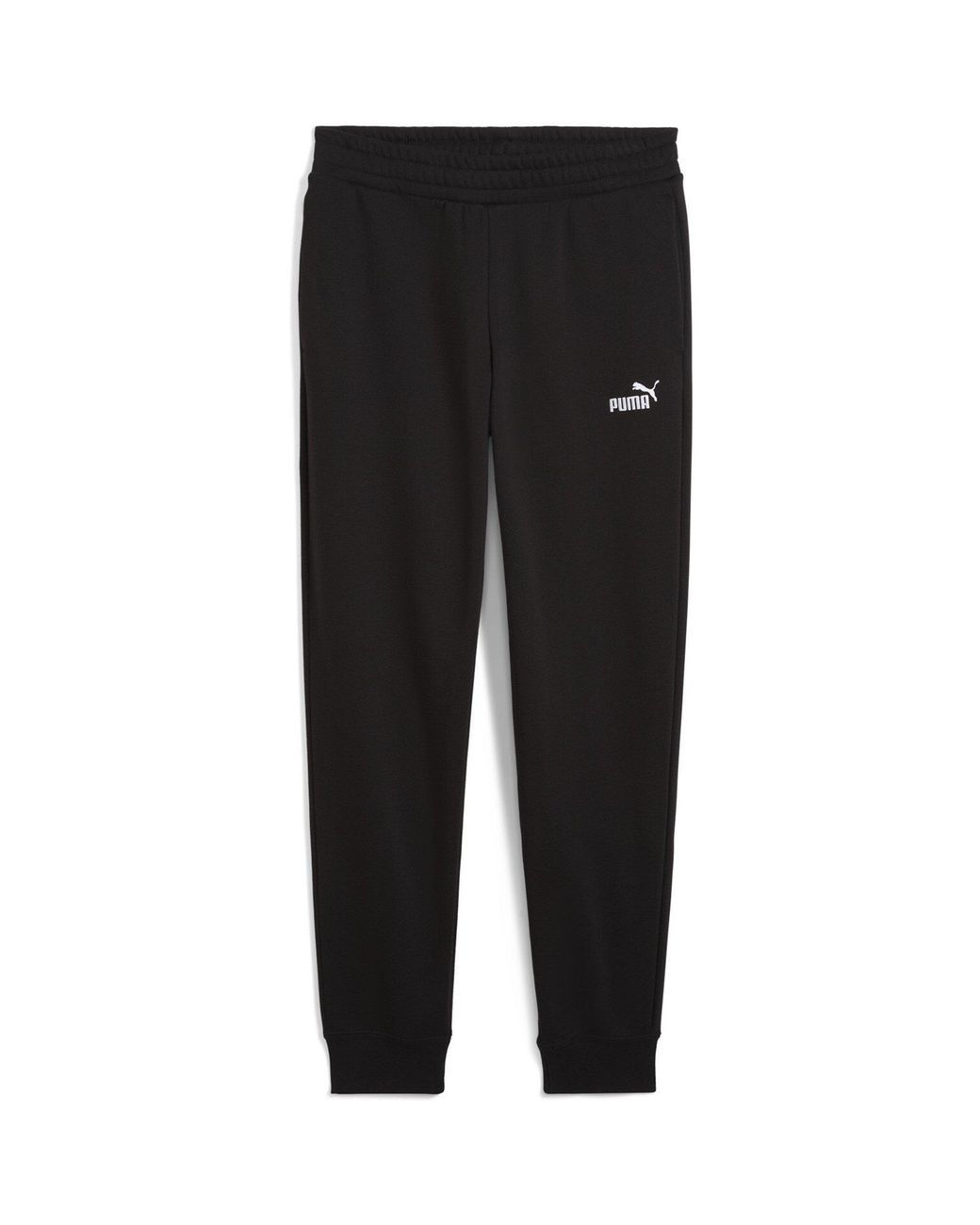 PUMA Black Essentials Logo Slim Trousers