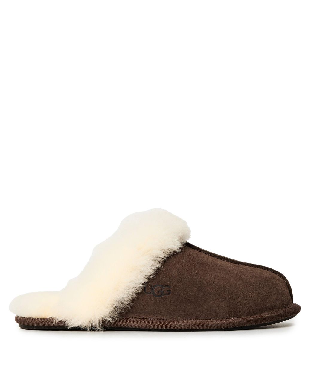 Ugg Brown Scuffette Ii Mule Slippers