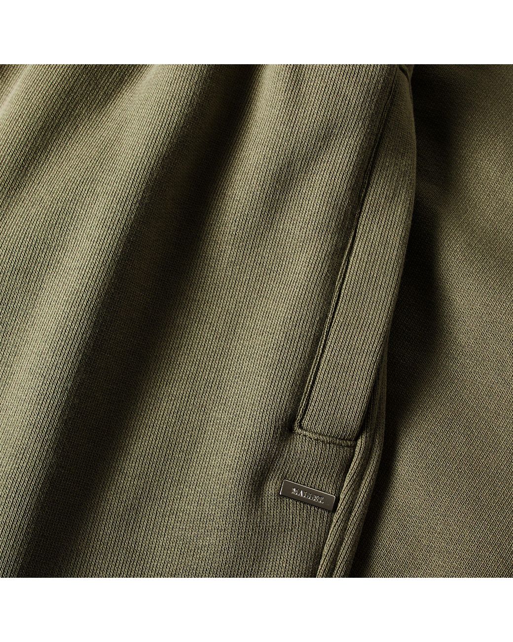 Mallet Green Closed Hem Fleece Joggers for men