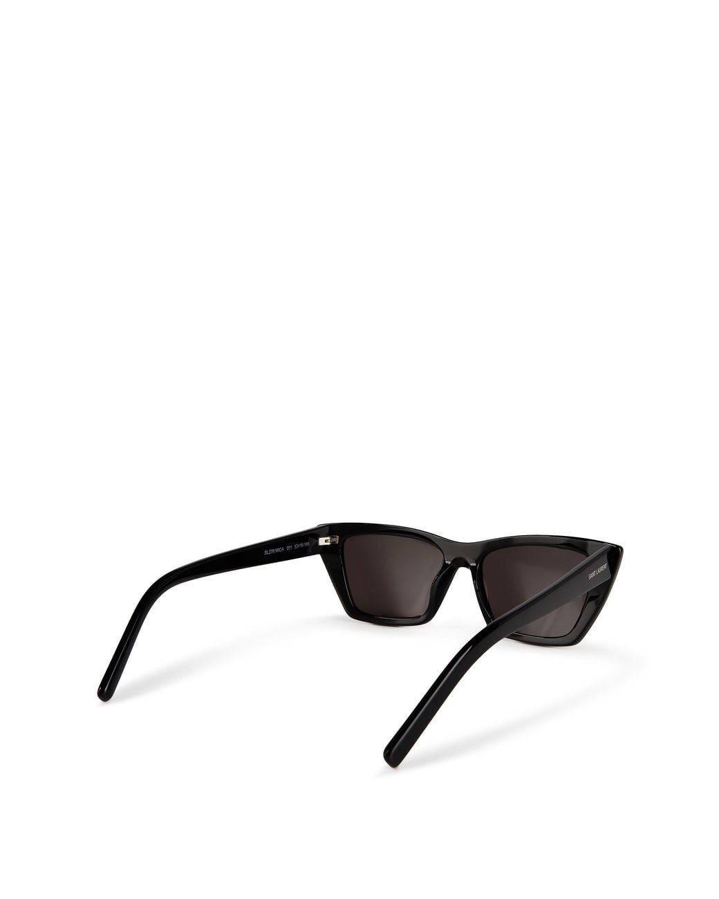 Saint Laurent Gray Sl 276 Mica Cat-Eye Sunglasses