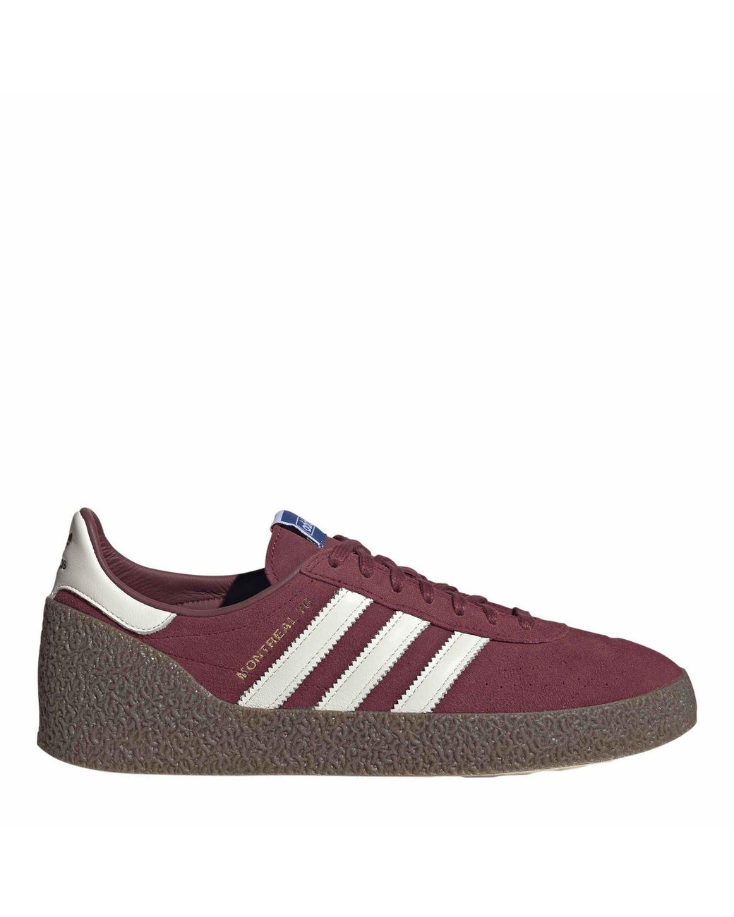Adidas Originals Purple Montreal 76 S Canvas Low Top Sneakers for men