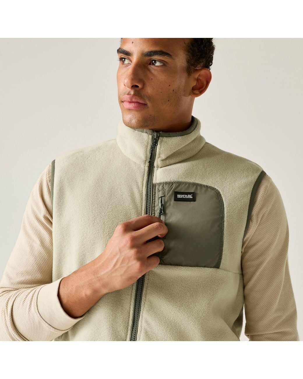 Regatta Green Frankie Fleece Gilet for men