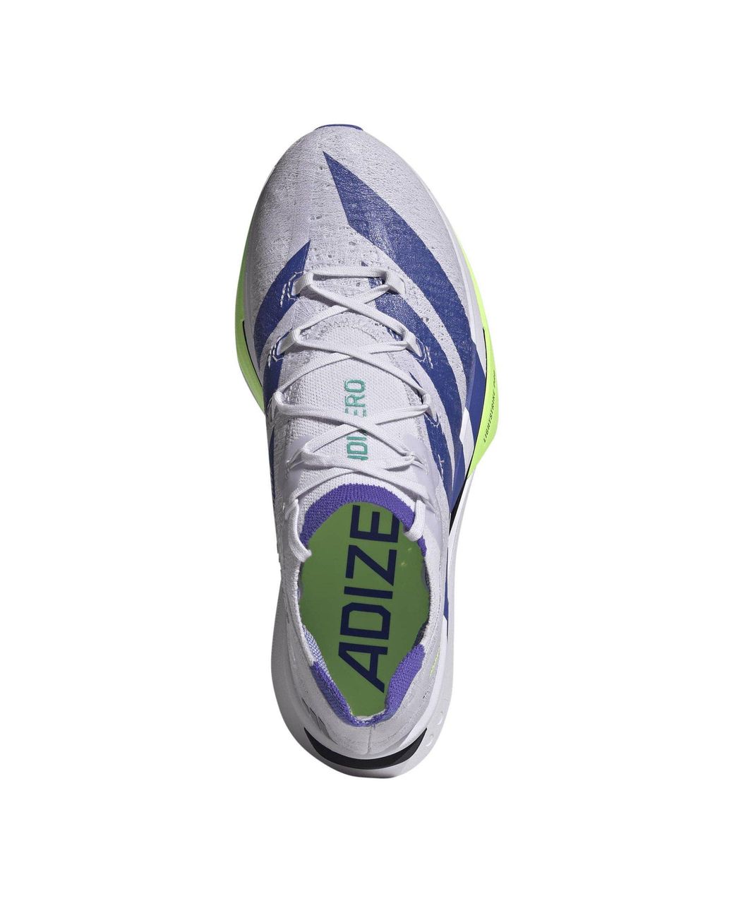 Adidas Blue Prime X3 Strung Road Running Shoes