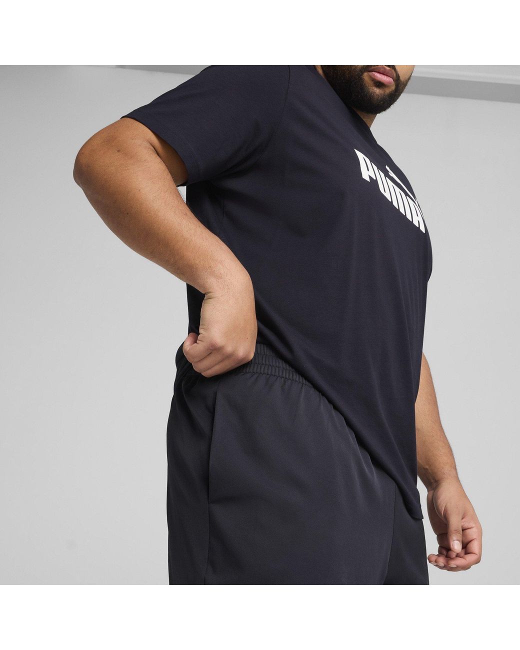 PUMA Blue Ess Woven Shorts 5 Tracksuit Short for men