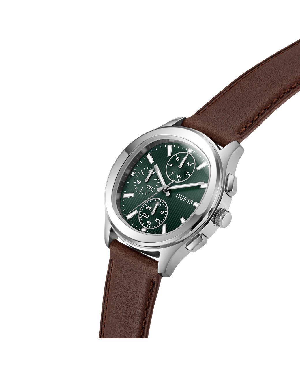 Guess Green Palmer Quartz Analogue Watch for men