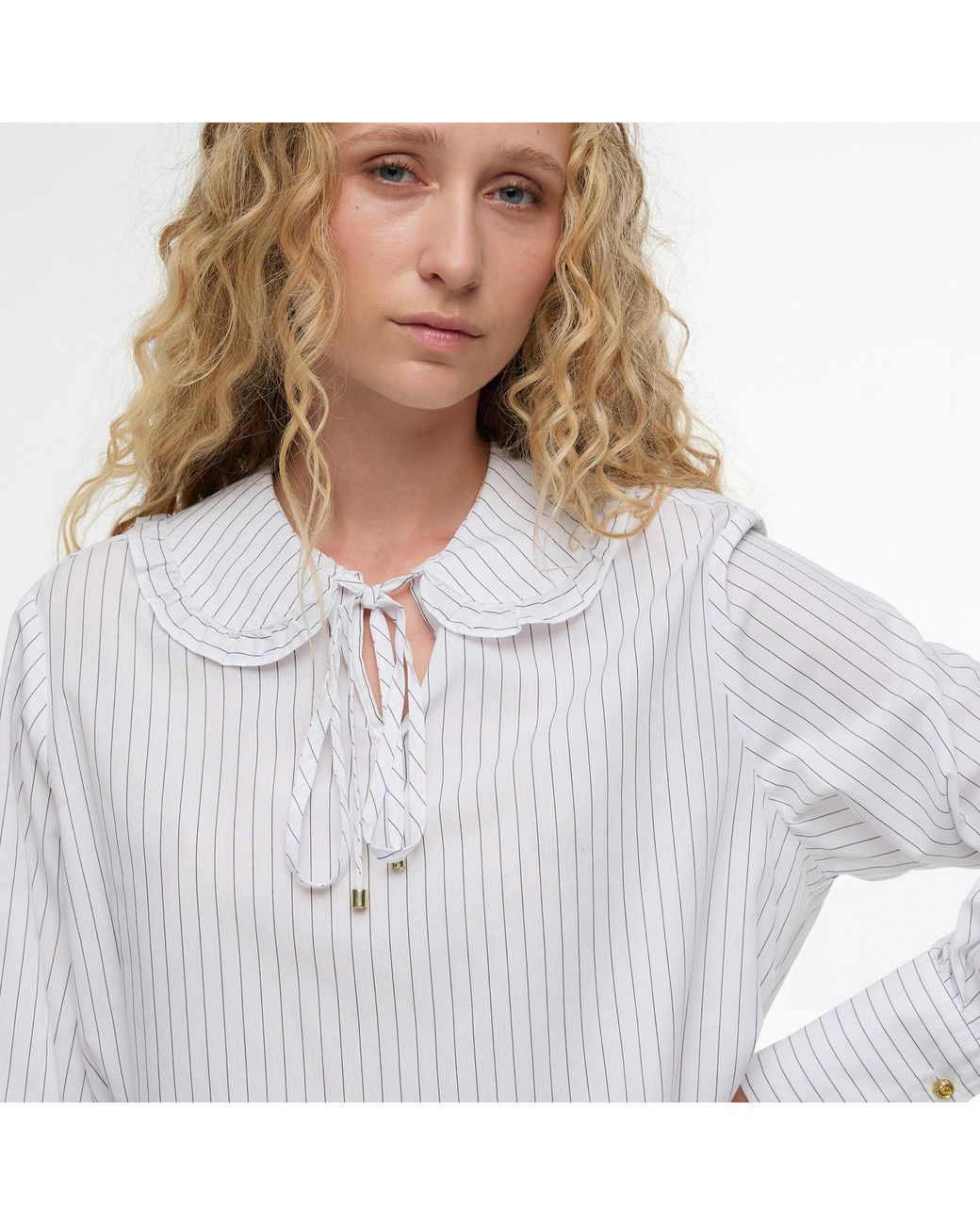 Barbour White Avery Shirt