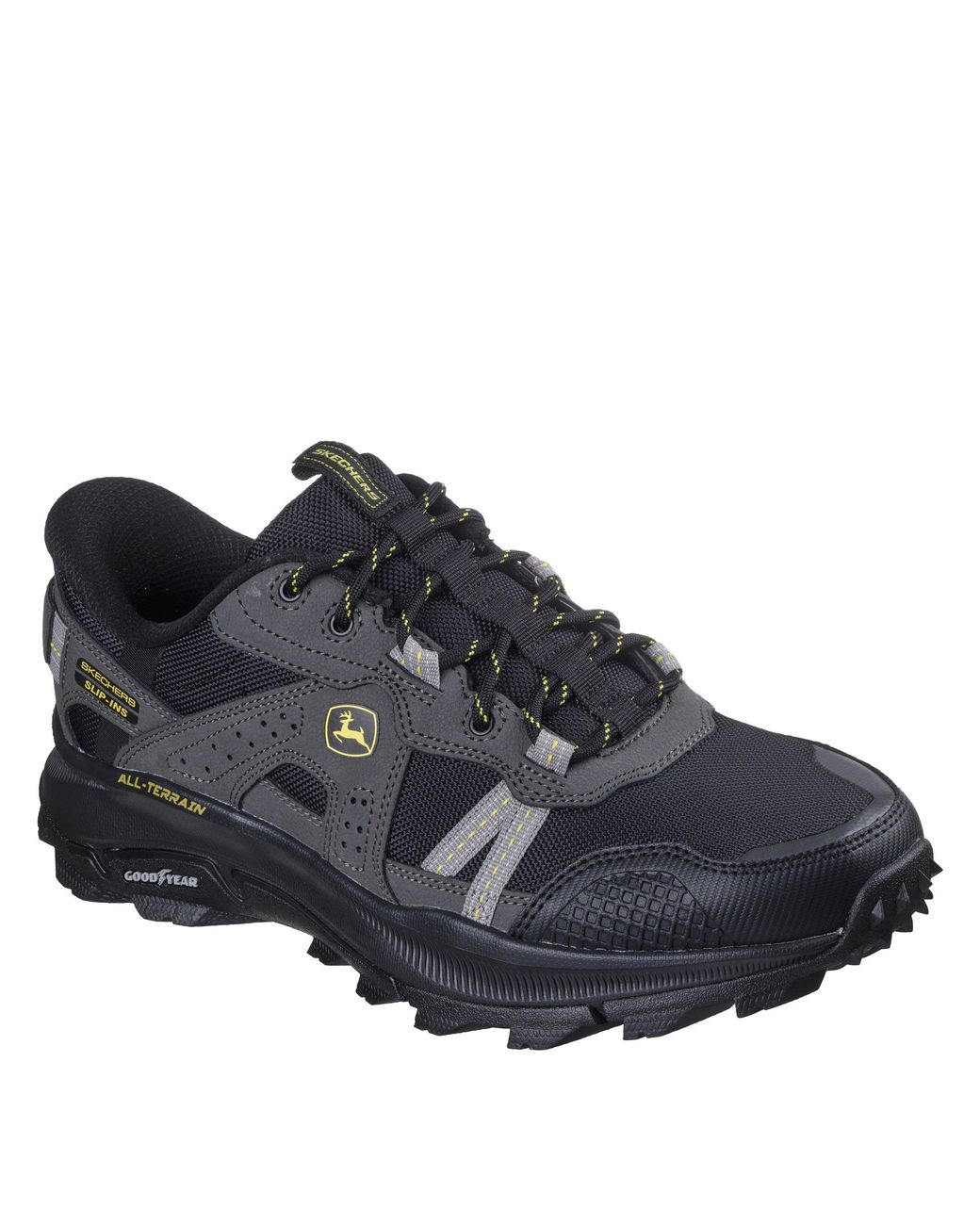 Skechers Black Equalizer 5.0 Trail-Harvester Slip On Trainers for men