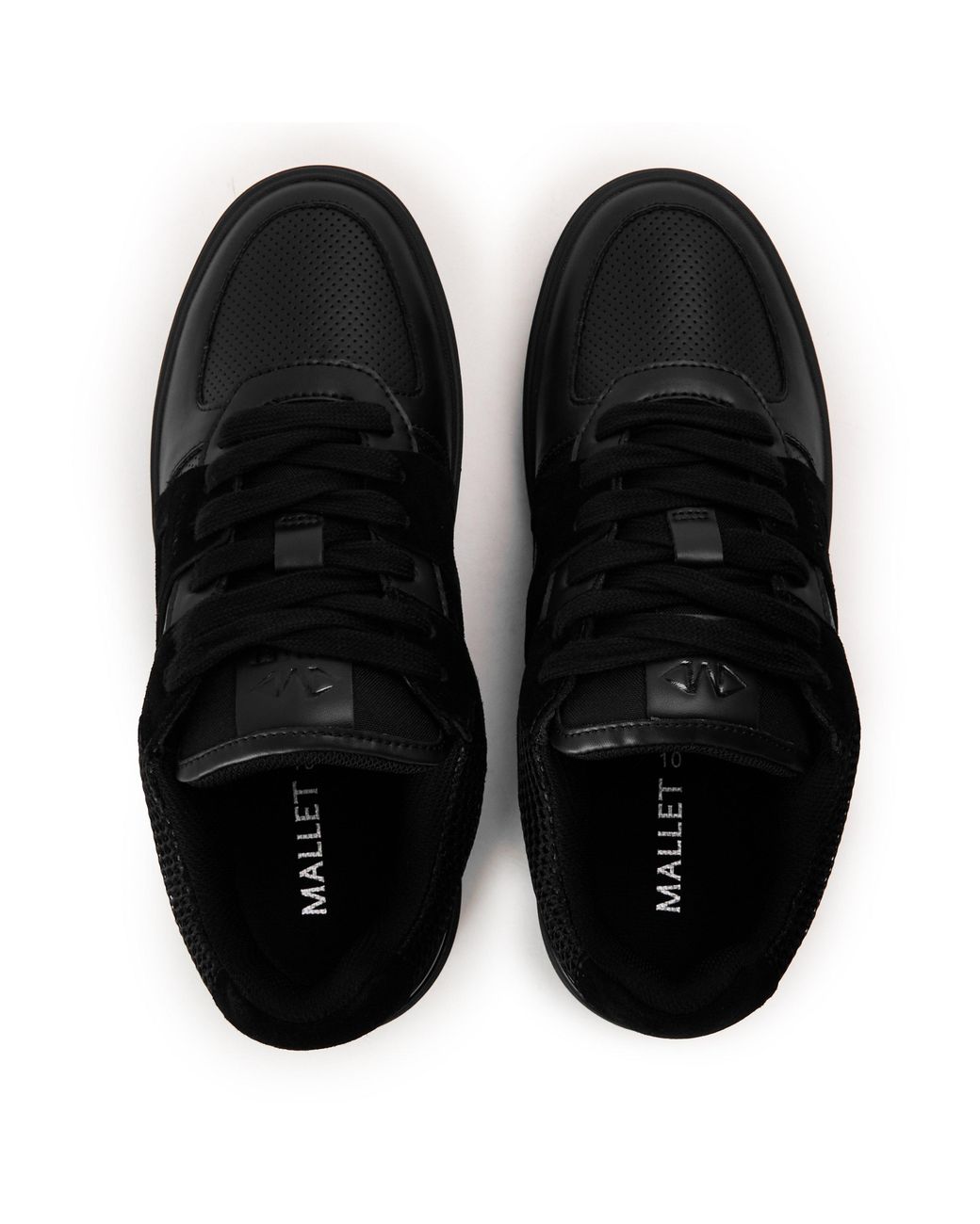 Mallet Black Fenchurch Chunky Trainers for men