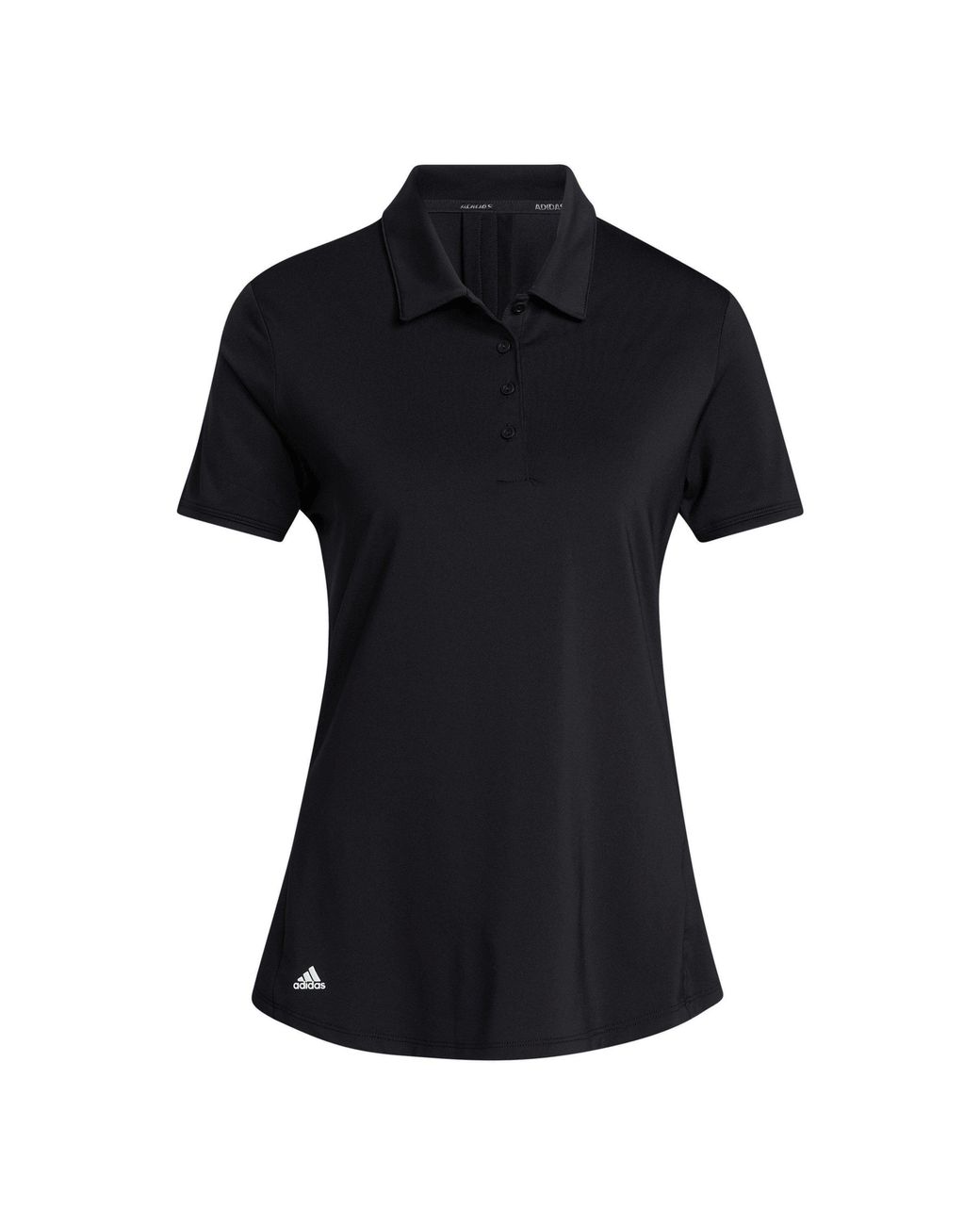 Adidas Originals Black Ultimate365 Solid Golf Polo Shirt