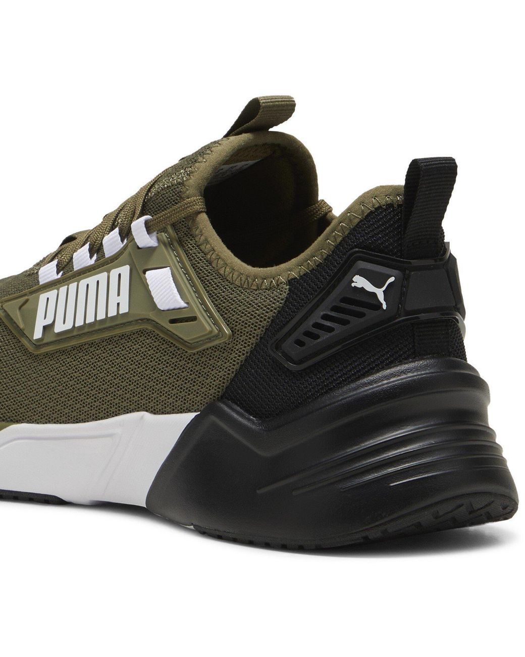 PUMA Green Retaliate 3 Runners for men