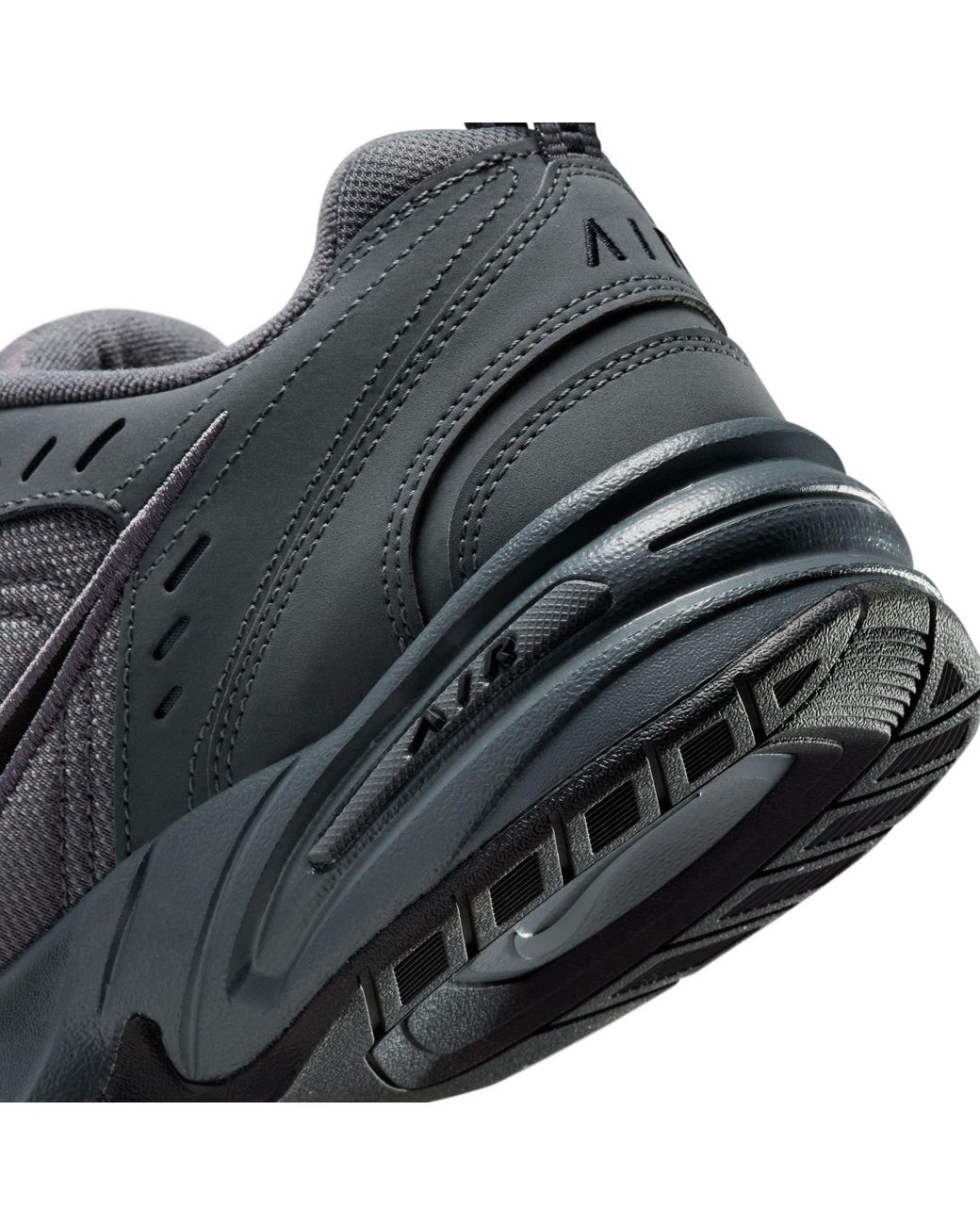 Nike Gray Air Monarch Iv Training Shoes for men