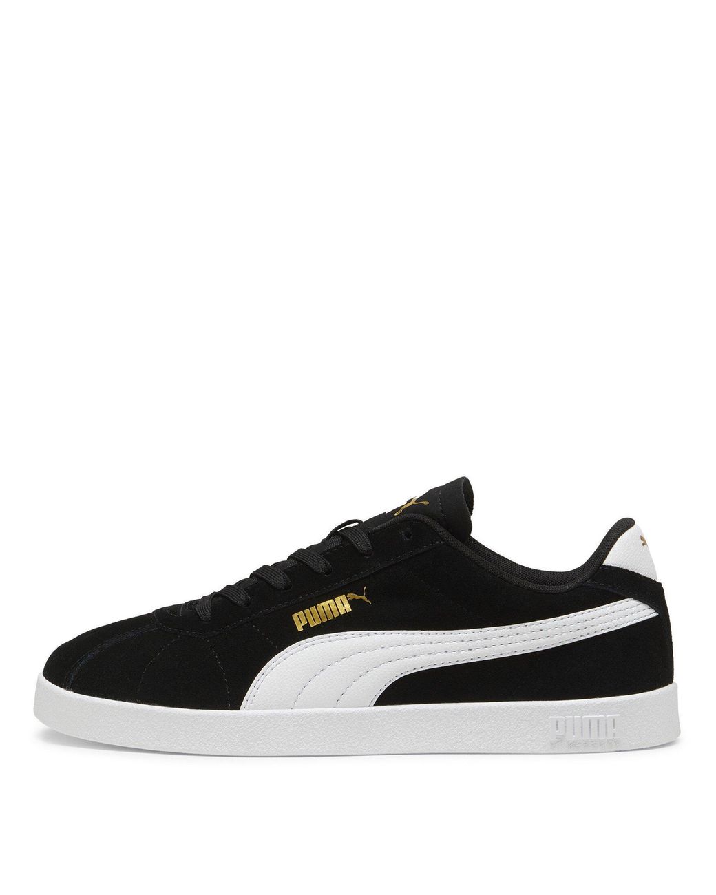 PUMA Black Low-Top Trainers for men