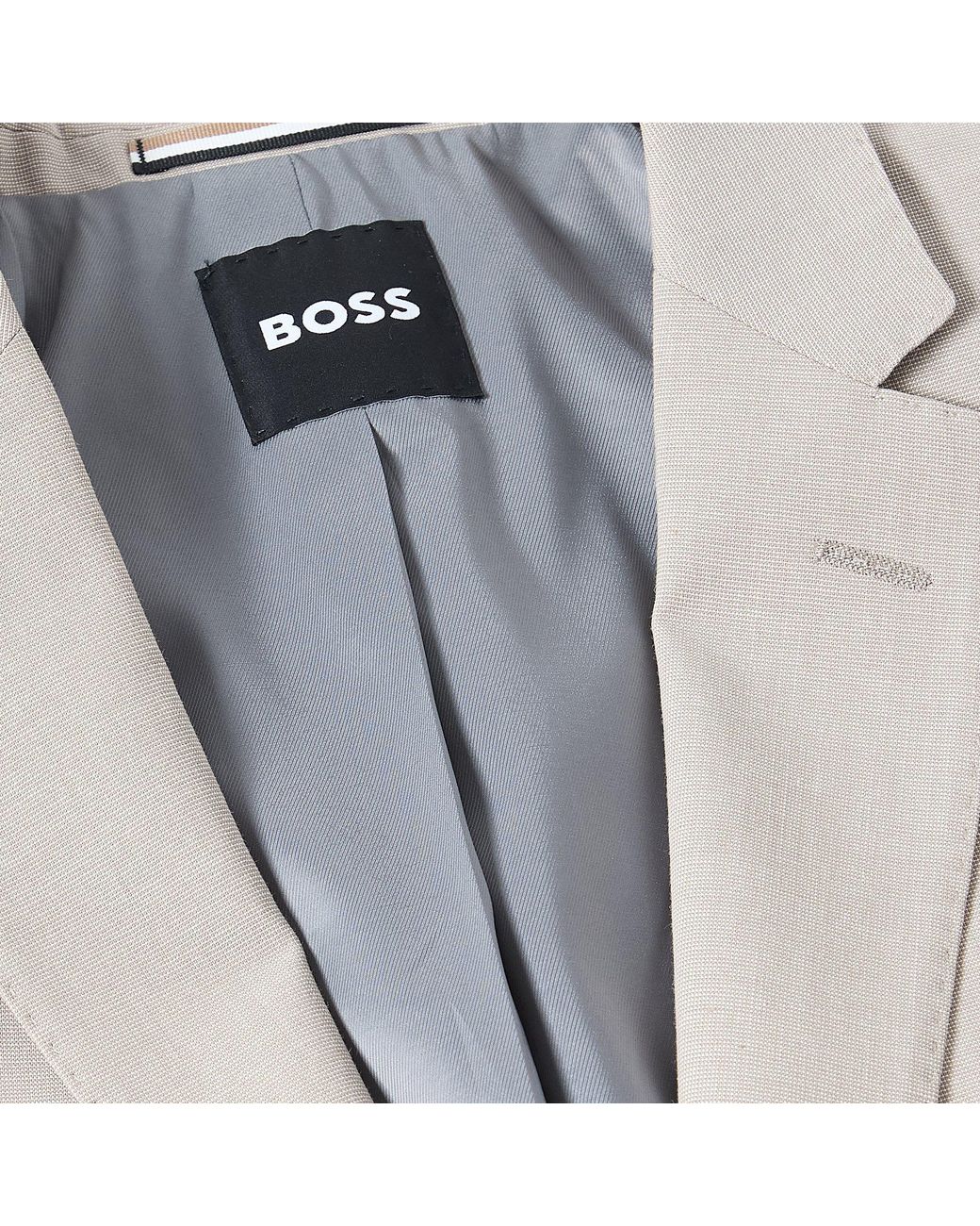Boss Natural Suit Jacket for men