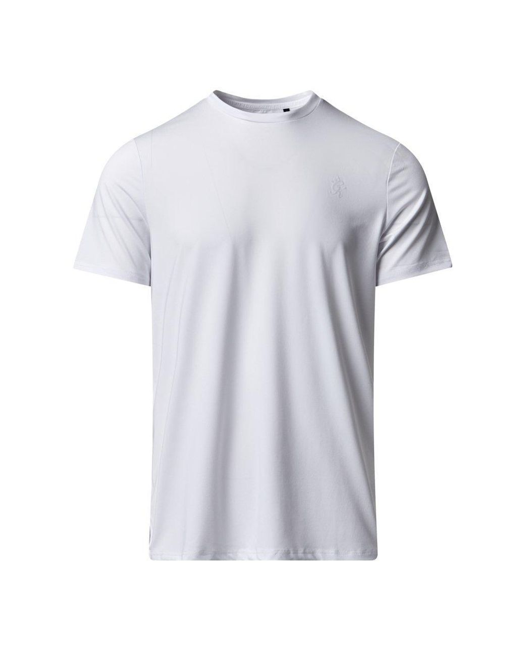 Gym King Blue Victory Performance Poly Tee for men