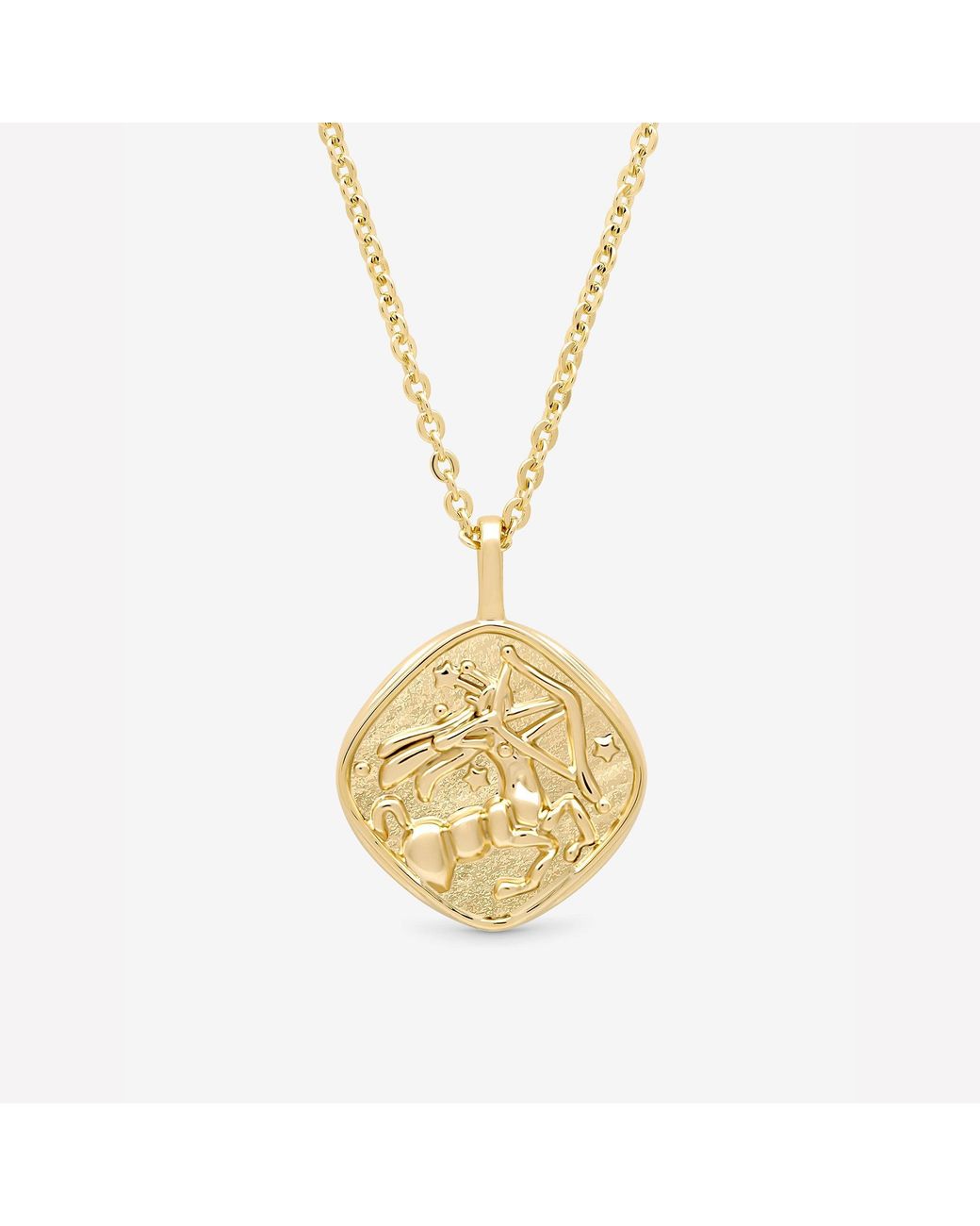 Jon Richard Red Molten Horoscope Necklace
