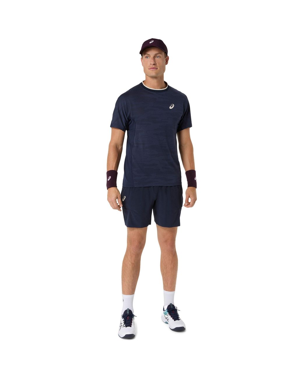 Asics Blue 7 Inch Performance Shorts for men