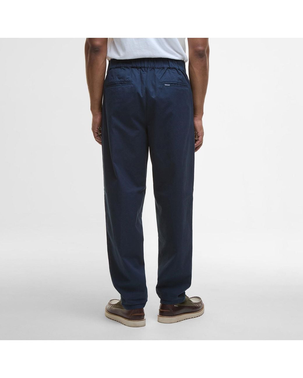 Barbour Blue Cole Trousers for men