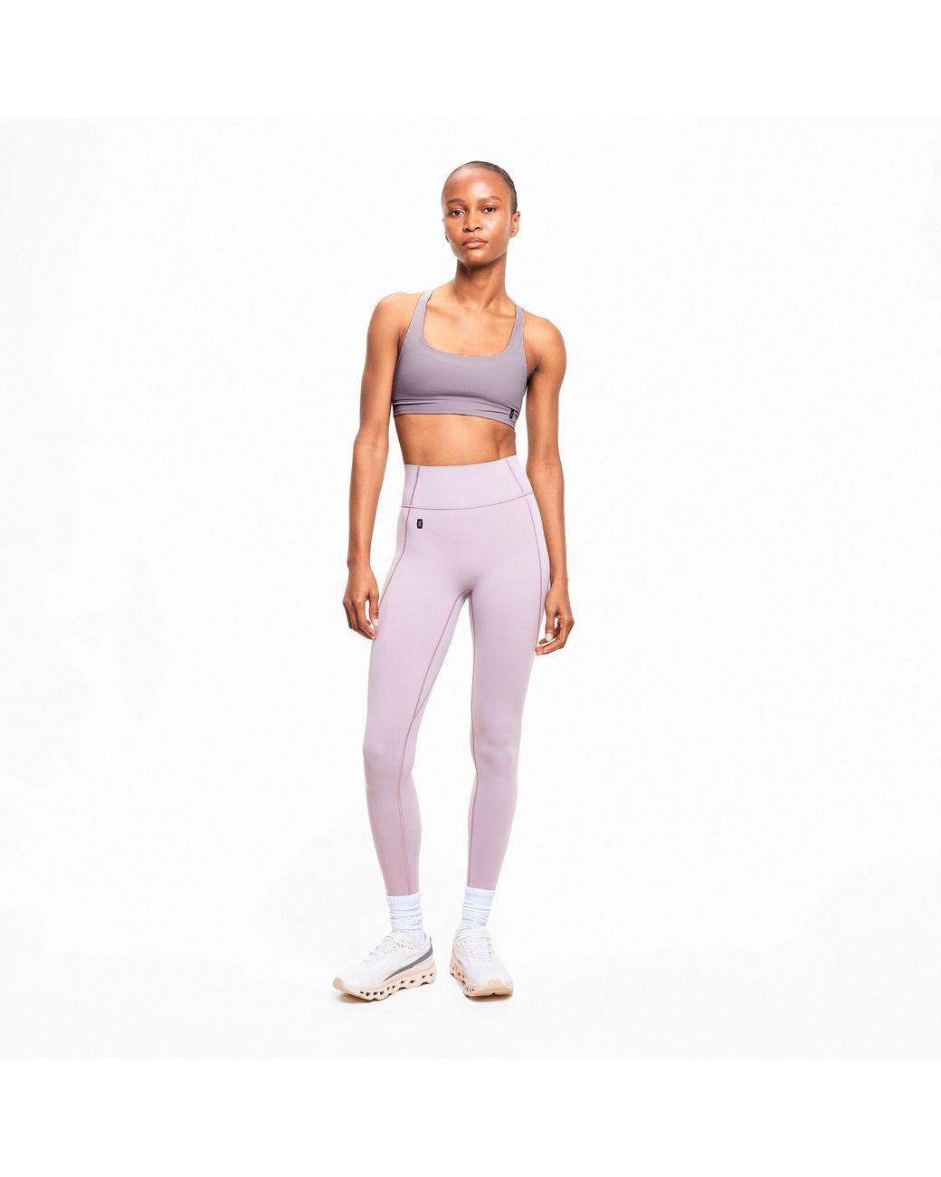 On Shoes Purple Medium Impact N Wired Sports Bra