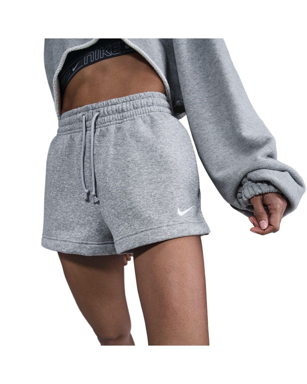 Nike Blue Sportswear Essential French Terry Shorts
