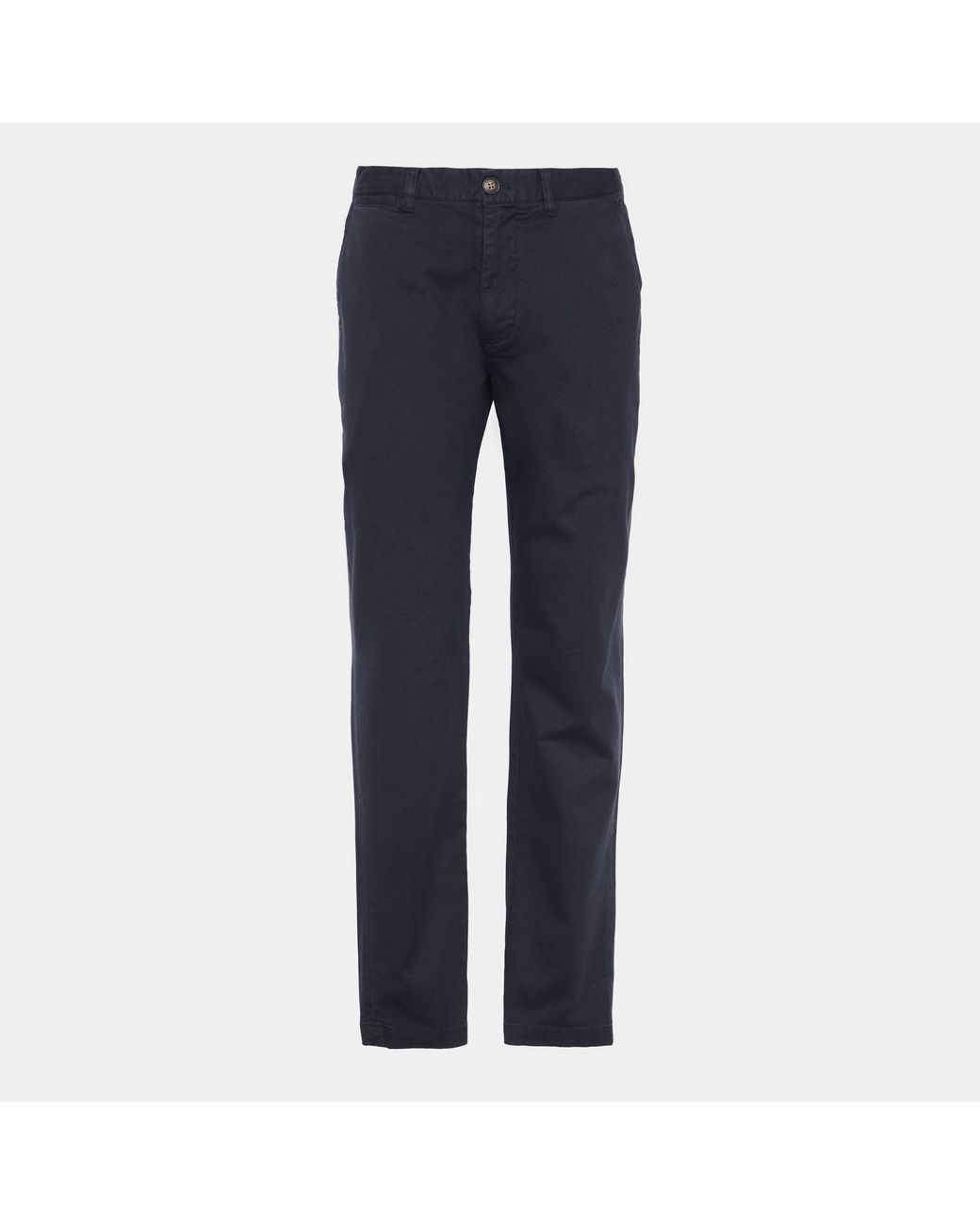 Barbour Blue Washed Stretch Tailored Trousers for men