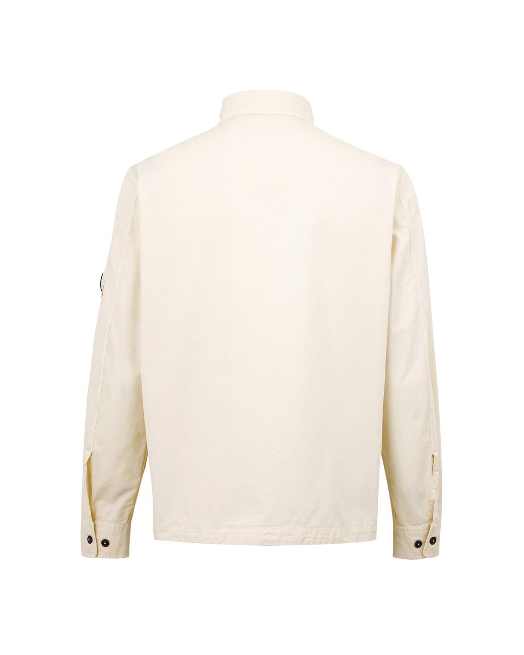 C P Company White Gabard Overshirt for men