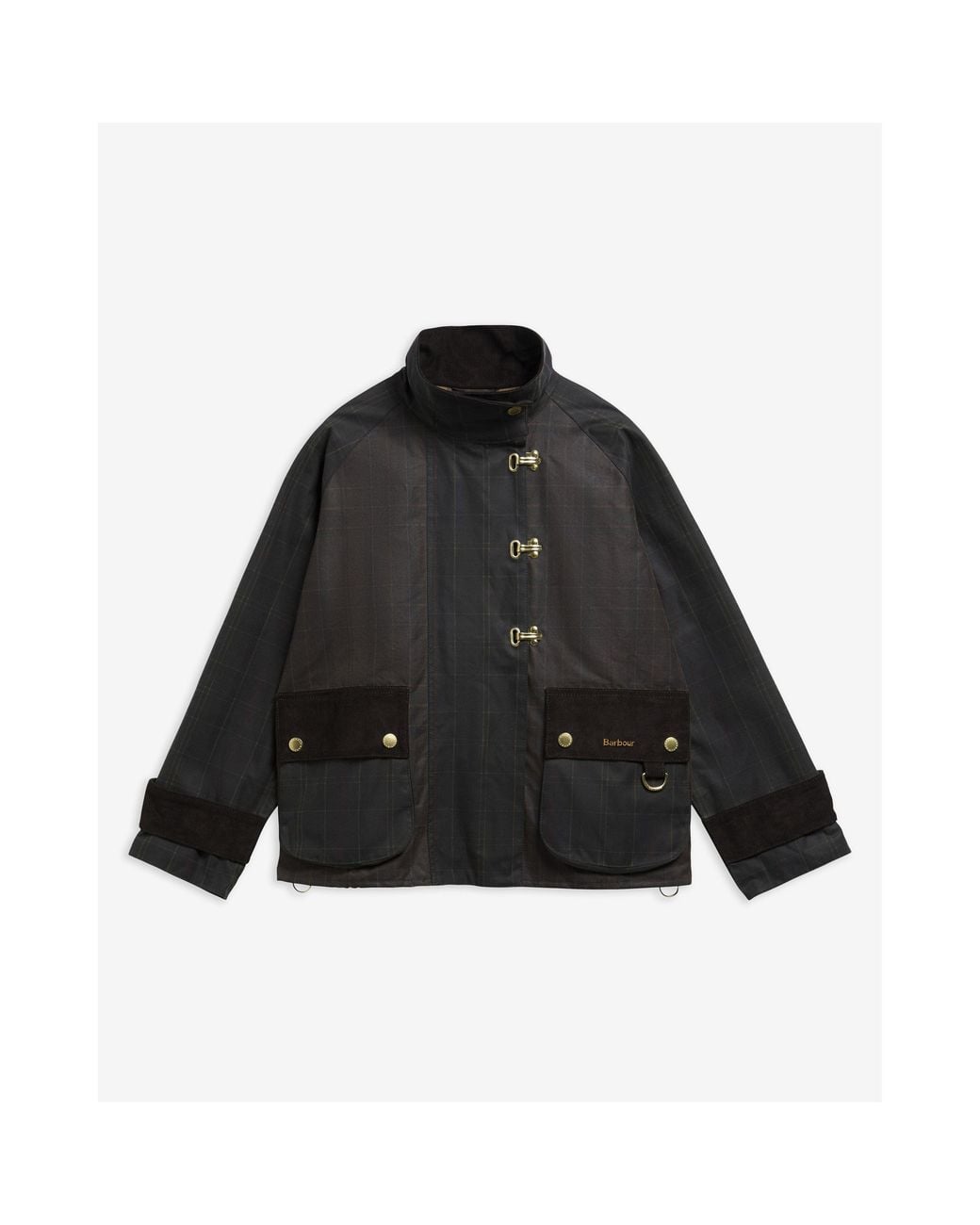 Barbour Black B.Li Hazelwood Check Ld64